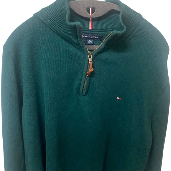 Green Tommy Hilfiger Sweater - Picture 1 of 2